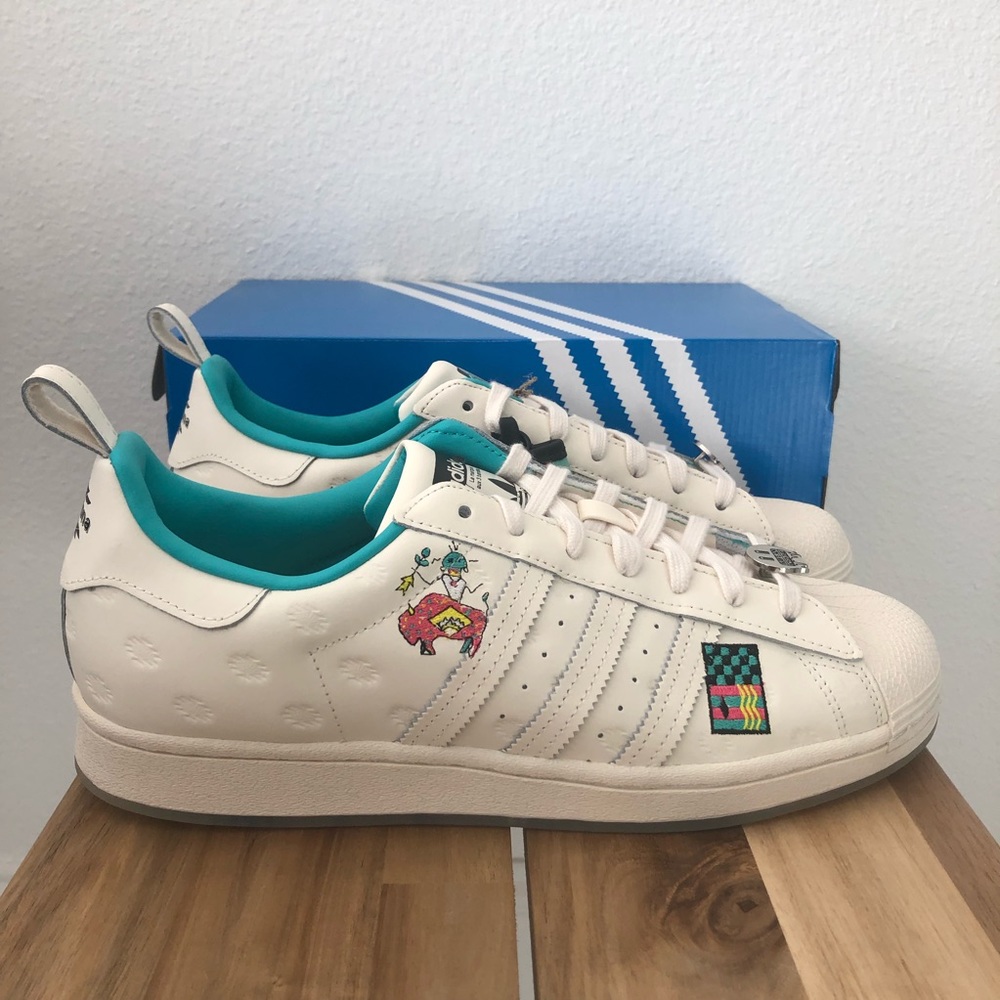 Adidas Superstar Arizona Ice Tea Men’s Shoes Size 9.5 Special Edition - Picture 1 of 8